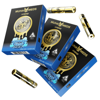 Blueberry Haze Muha Meds Cart 1000MG | Hybrid