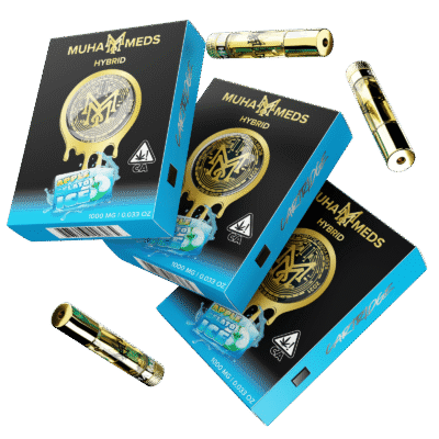 Apple Gelato Ice Muha Meds Cart 1000MG | Hybrid