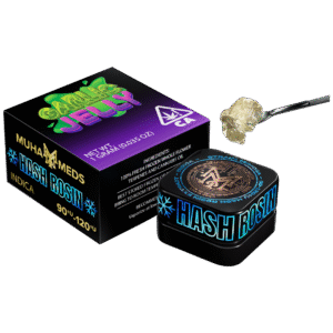 Garlic Jelly Muha Meds Hash Rosin | Indica