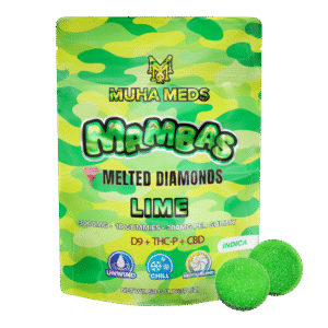 Muha Meds Lime Gummies | 3000 MG – Indica