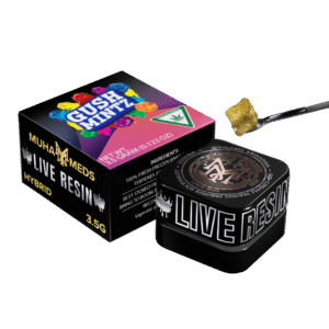 Gush Mints Muha Meds Live Resin | Hybrid