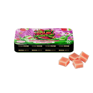 Muha Meds Sour Watermelon Gummies | Sativa