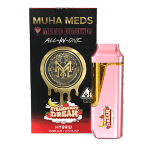 Strawberry Dream Muha Meds Disposable Melted Diamonds | Hybrid
