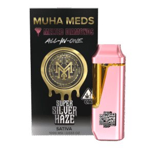 Super Silver Haze Muha Meds Disposable Melted Diamonds | Sativa