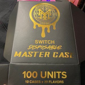 Muha Meds 2G SWITCH Disposable – Dual Flavors | 100 Units Master Box